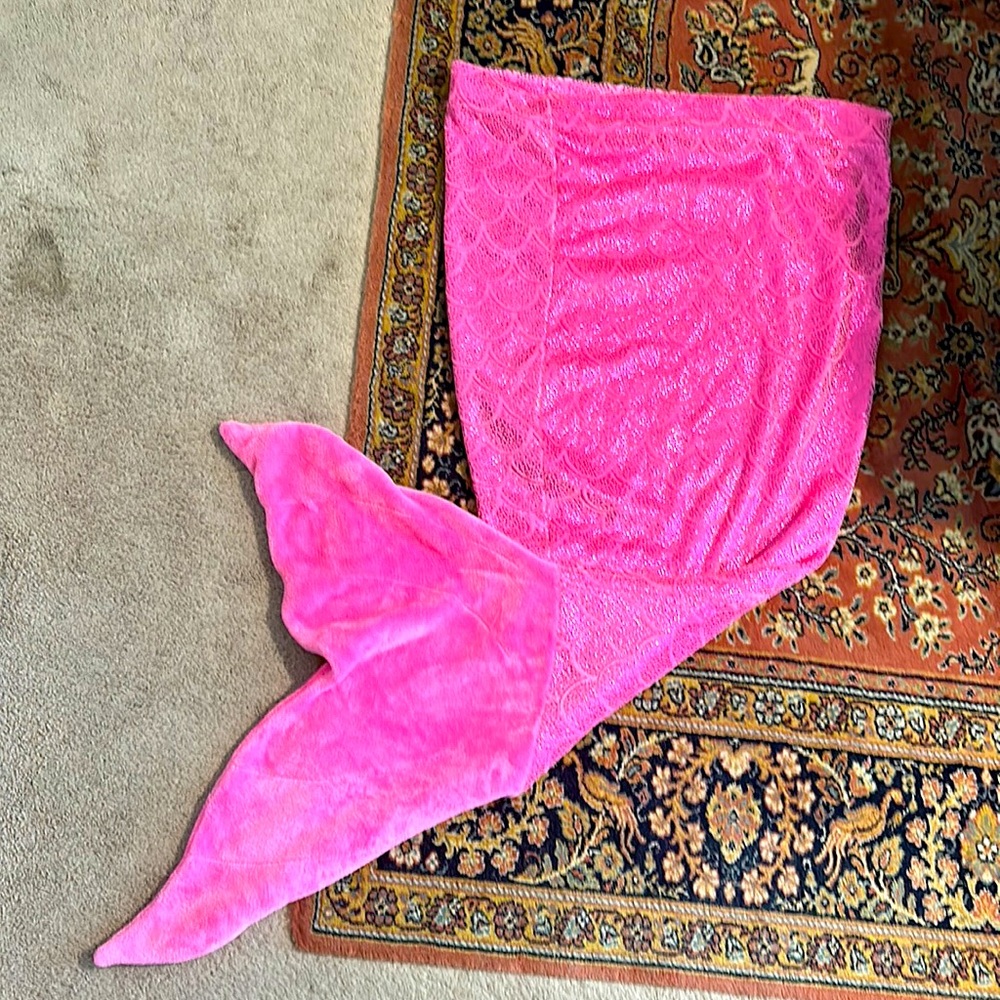 Justice mermaid tail blanket